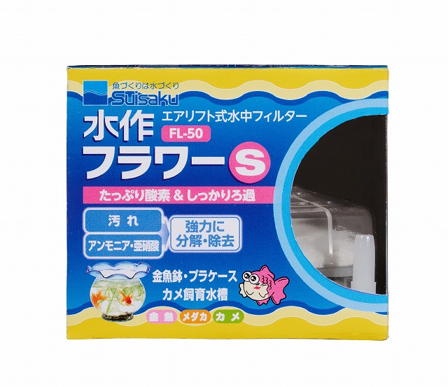 フラワーS本体FL-50の公式包装写真